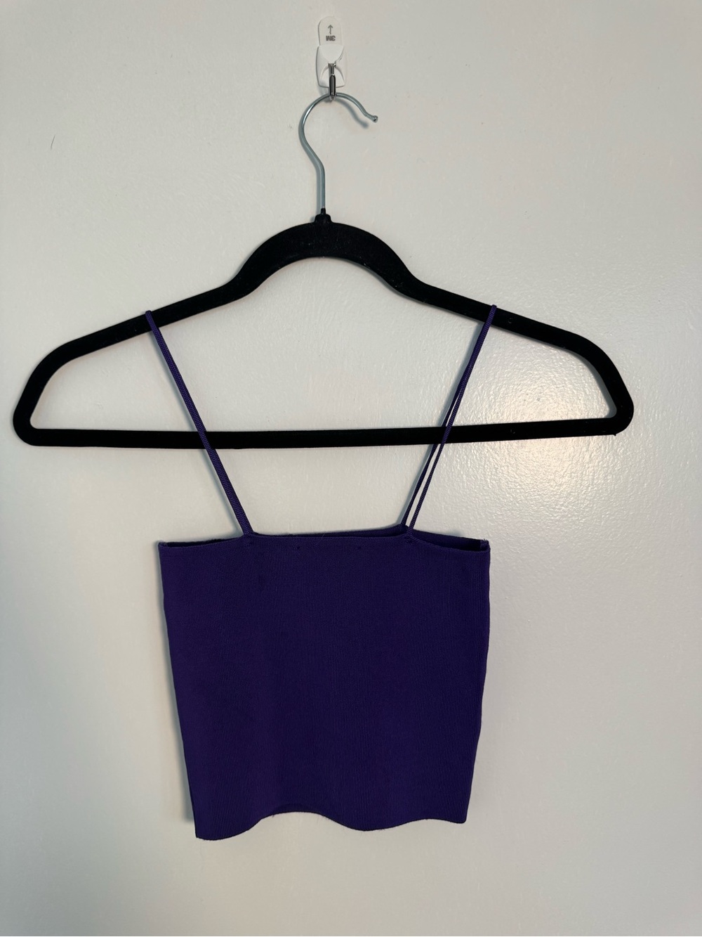 Mango Deep Purple Cropped Button Cardigan - Picture 13 of 15